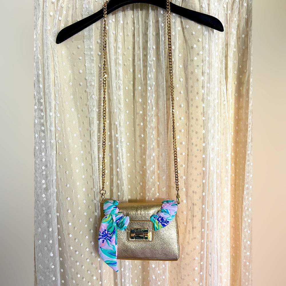 Lilly Pulitzer Weston Leather Crossbody Bag